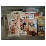 TOTE OF HARDBACK COOK BOOKS, BETTER HOMES AND