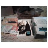 OSTER TRIMMERS, NONO HAIR REMOVER, BOOKENDS,