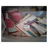 TOTE FULL OF THE AMERICAN RIFLEMAN MAGAZINES