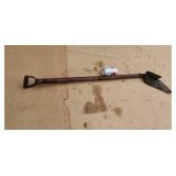 Antique gardening shovel