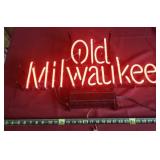 Old Milwaukee Beer Advertising Lighted Sign