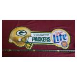 Miller Lite Beer Super Bowl Advertising Metal