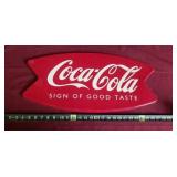 Coca-Cola Advertising Metal Sign