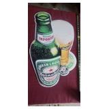 Heineken Beer Advertising Metal Sign