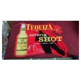 Advertising Tequiza Beer Advertising metal Sign