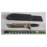 Hunting Knife made from a Spring