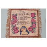 Satin Pillow Case "To My Wife"