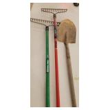 Rakes & Shovel
