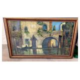 Lovis Goyboid Framed Picture     34 x 22"