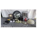 Space Heater, Stoneware Bowl, Wall Clock & More