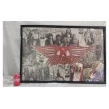 Aerosmith Poster with Ticket Stubs and VIP