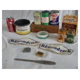 Primitive Cheese Box, Vintage Advertising Banks &