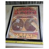 2009 Elton John & Billy Joel Numbered Poster