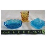 Moon & Stars, Hobnail Toothpick Holder, Salt