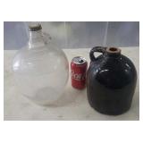 Jugs, Stoneware damaged