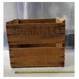 Sunkist Wooden Crate