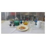 Glassware Including Milk Glass, Carnival Glass,