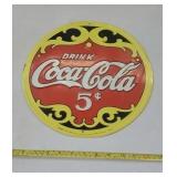 Metal  Coca-Cola Sign