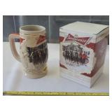 2014 Budweiser  Stein Holiday Lane With Box