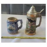 West Germany Beer Stein Der Rhein Von Rudesheim