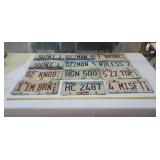 License  Plates Some In The 1980