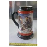 1992 Budweiser Stein A Perfect Christmas