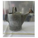 Galvanized Watering Can #10 With Brass Spout