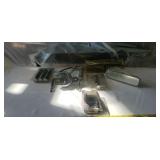 Grease Gun & Tubes Break Lights Rear View Mirror