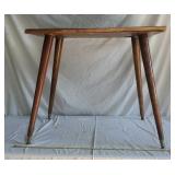 Side Table Rough Shape, Missing Brass Feet