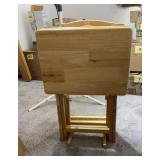 Wood TV trays