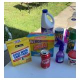 Flex seal and house hold cleaners