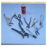 Pliers, needle nose, scissors