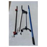Grab sticks and bar clamp