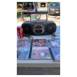 Compact disc player and cds