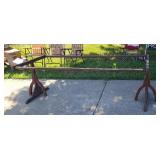 Antique quilting frame