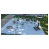 Birdhouses bird theaters lawn decorations wind