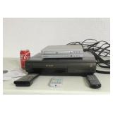 DVD and VCR player