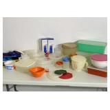 Storage containers and lids , Tupperware