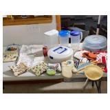 Pitchers, muffin container, vegetable container,