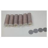 244  state quarters  6 rolls & 4 out of a roll.