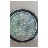 1992 silver eagle dollar