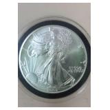 1992 silver eagle dollar