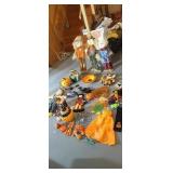 Halloween and Thanksgiving decorations