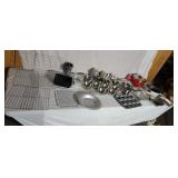 Stainless steel bowls bakeware drying racks