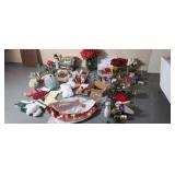 Large group of Christmas items