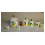 Frog canisters set.