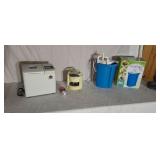 Homemade ice cream machine B&D opener bread