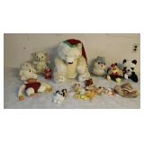 Bears and stuffed animals
