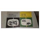 Two. John Deere 110 & 112 manuals.