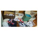 Sewing supplies kids chalkboard clothes hamper